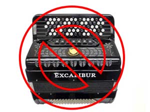 do not buy, sell piano accordions